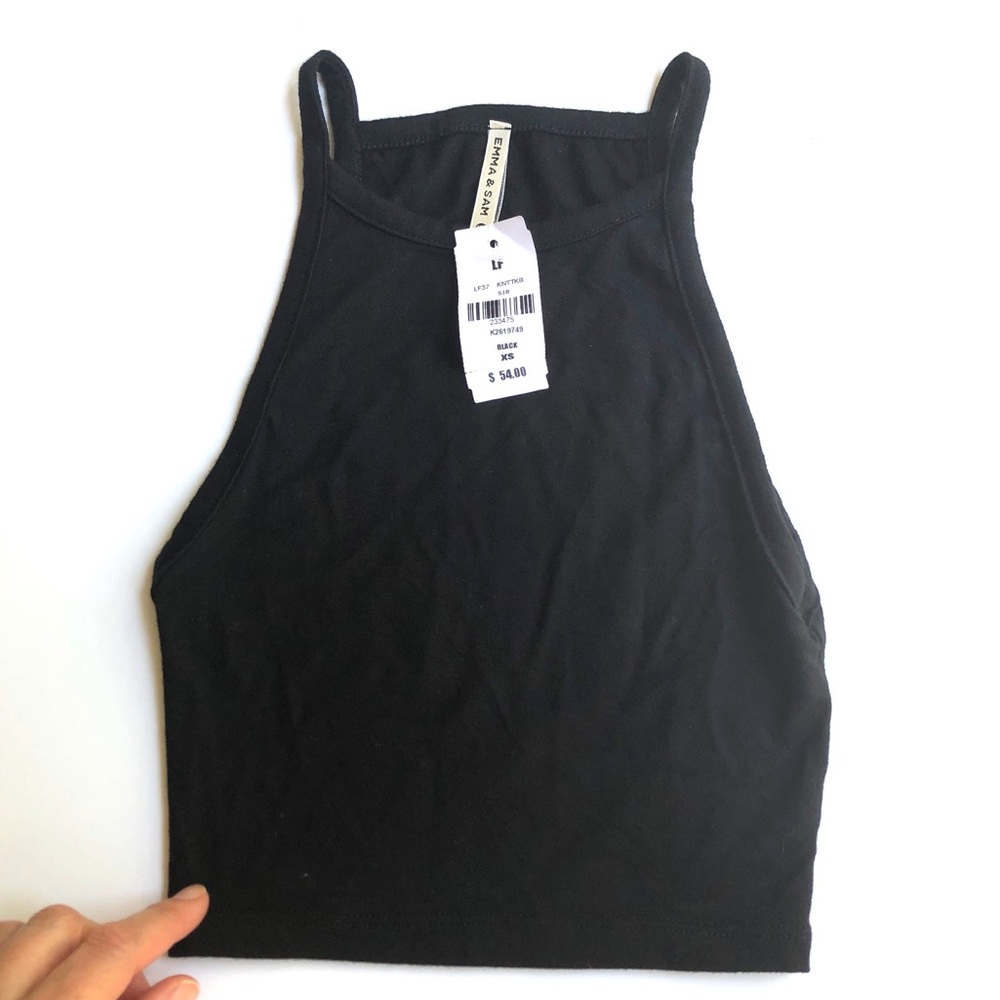 NWT EMMA & SAM CROP TOP